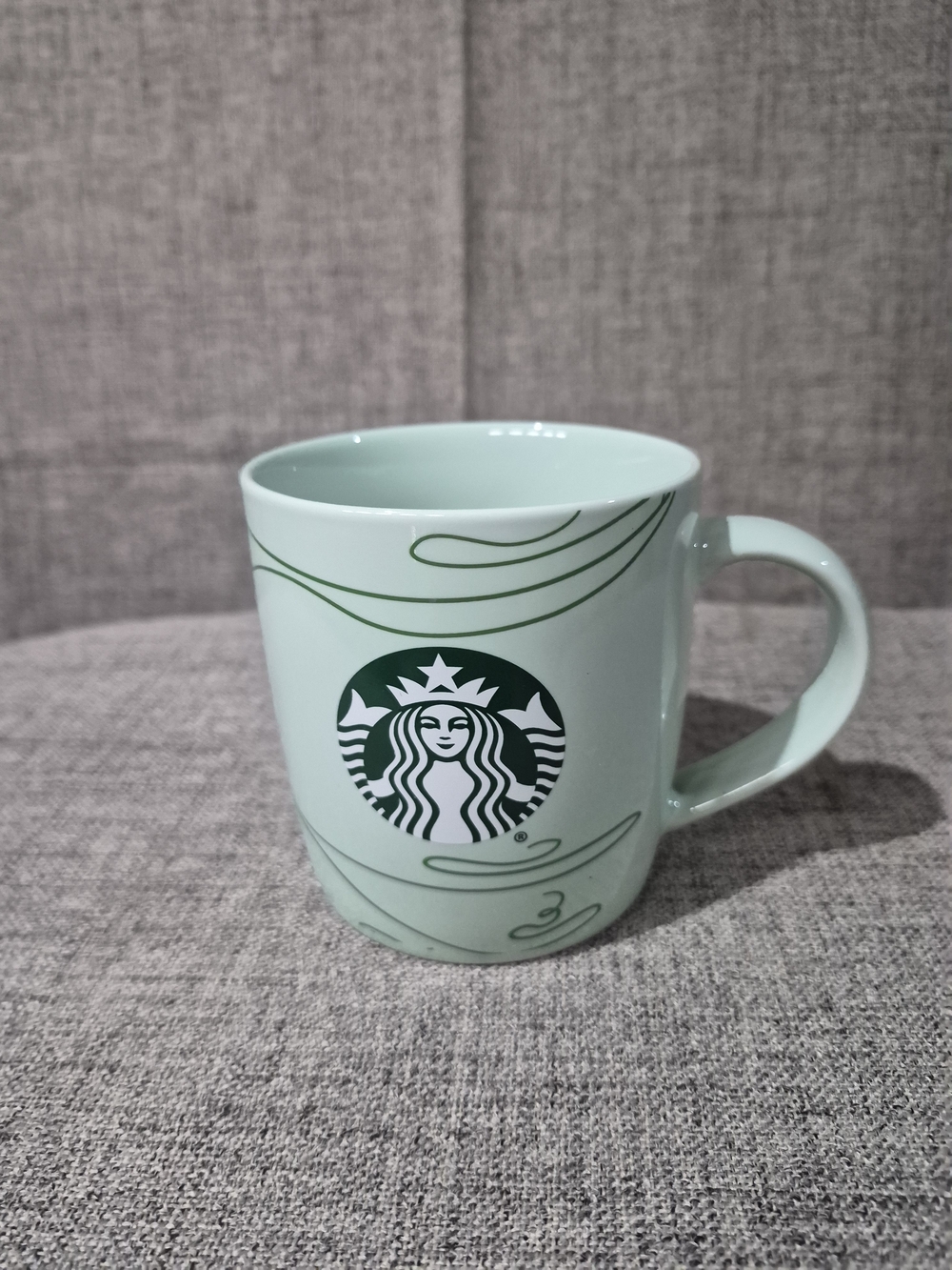 Starbucks Mint Green Ceramic Mug with Logo